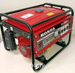 Puissant Quiet Honda Generator Home & Camping Portable Gas Backup Standby