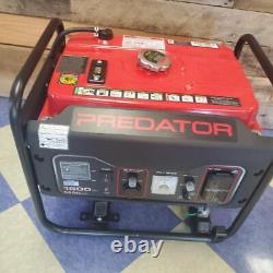 Ramassage local uniquement Générateur portable rouge alimenté au gaz Predator 1800 watts