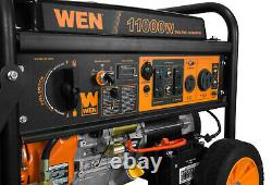 Wen 11 000-watt Portable Rv Ready Dual Carburant Gas Powered Electric Start Generator