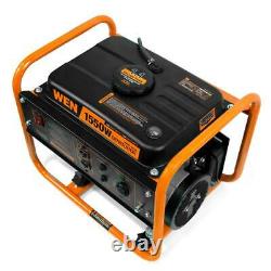 Wen Portable Generator 4-stroke 98cc 1550-watt Compact Gas-powered Lightweight
