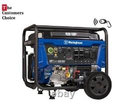 Westinghouse 12500 W Portable Dual Fuel Powered Home Generator Démarrage À Distance