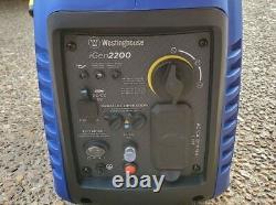 Westinghouse 2 200 Watt Générateur D'énergie De L'inverseur Alimenté Au Gaz Portable Igen2200