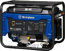 Westinghouse 4650w Silencieux Gaz Portable Alimenté Au Gaz Rv Ready Generator Home Rv Camping