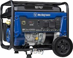 Westinghouse 6.600-w 240v Portable Rv Ready Gas Powered Générateur Avec Roue Kit