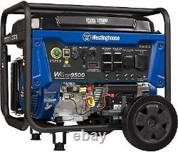 Westinghouse Wgen9500df Dual Fuel Gas Powered 9500/12500 Avec (démarrage À Distance)