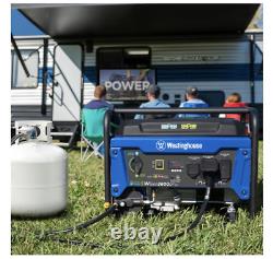 Wgen3600Dfc 4,650/3,600-Watt Double Alimentation Gaz ou Propane Prêt pour Camping-Car et Portable
